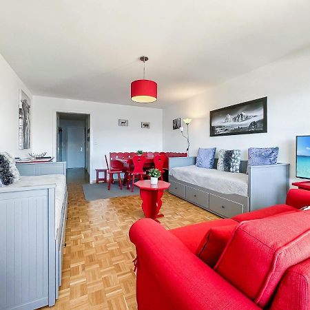 شقة Pied-A-Terre In Crans-Montana, Pool And View - Swiss Alps المظهر الخارجي الصورة