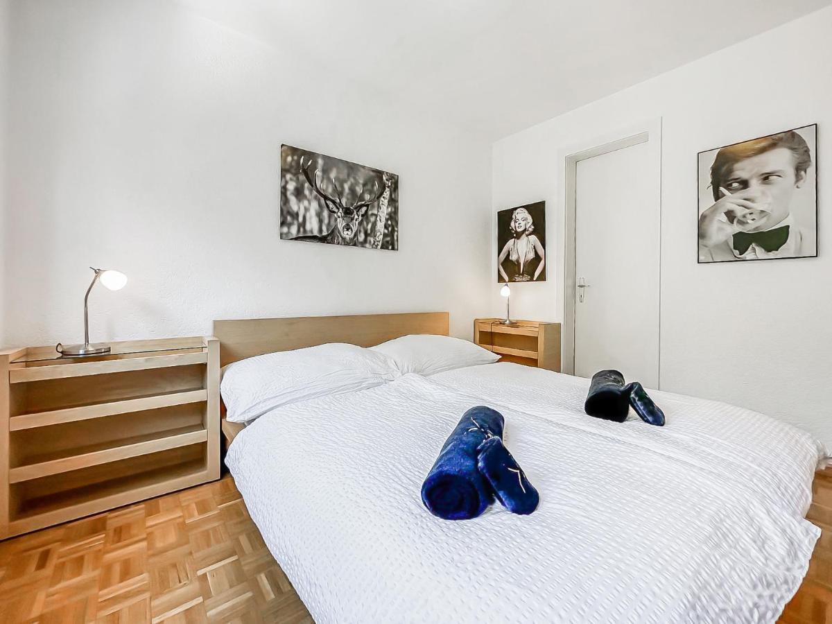 شقة Pied-A-Terre In Crans-Montana, Pool And View - Swiss Alps المظهر الخارجي الصورة